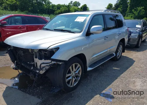 2014 Lexus Lx 570 из США, поврежденный, VIN JTJHY7AX4E4140906